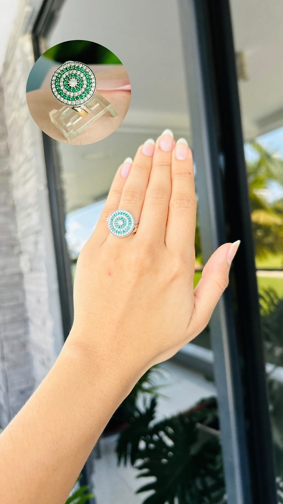 The Sapphire Solitaire Ring in sterling silver with a 1.5 carat lab-grown blue sapphire